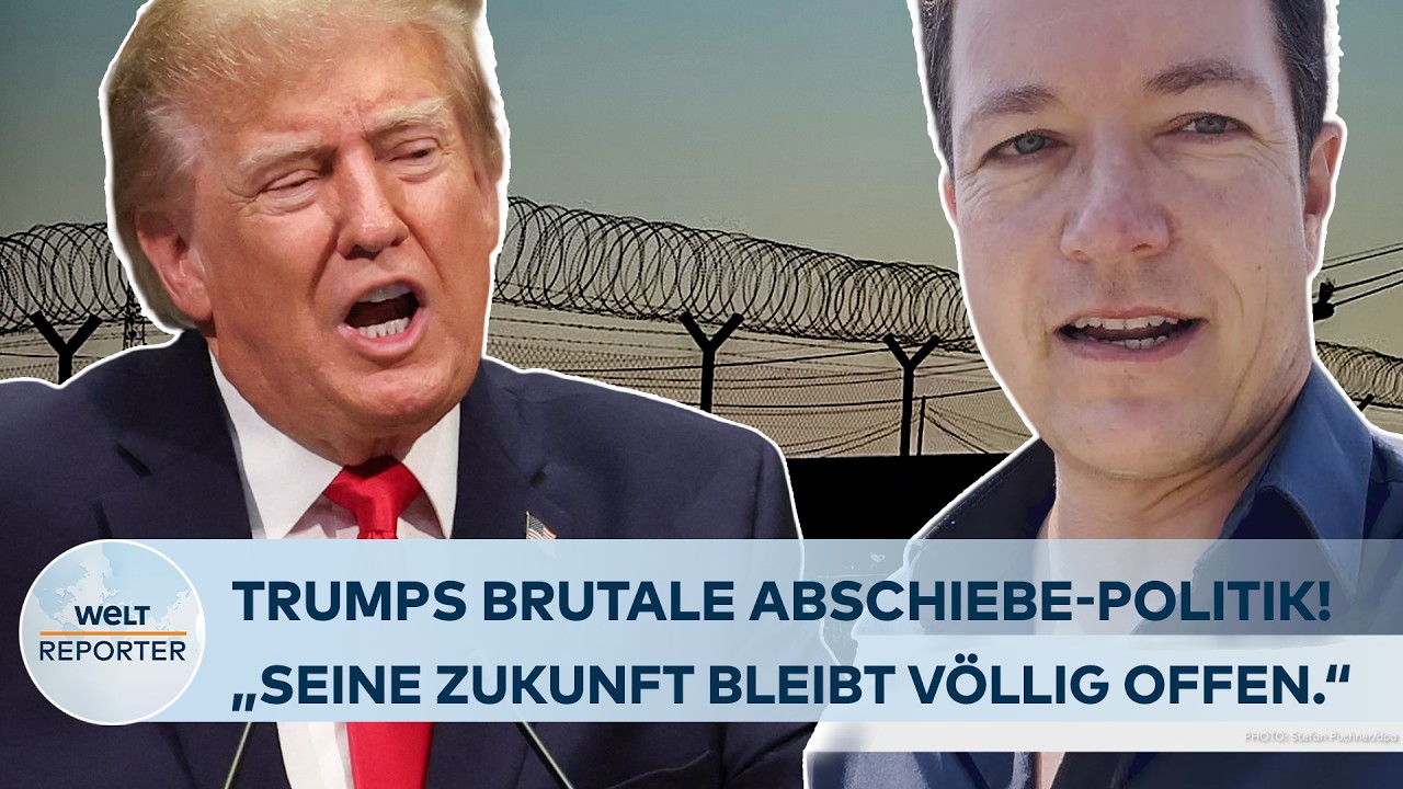 TRUMPS BRUTALE ABSCHIEBE-POLITIK: "Seine Zukunft bleibt völlig offen!" - USA schieben Migranten ab
