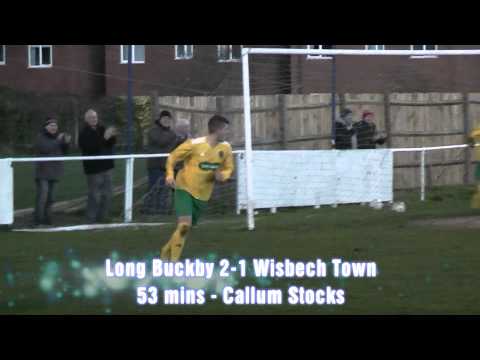 Long Buckby v Wisbech Town - UCL - 28/12/13 *Wisbech goal only*