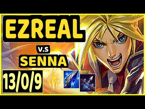 REKKLES (EZREAL) vs SENNA - 13/0/9 KDA BOTTOM ADC CHALLENGER GAMEPLAY - EUW