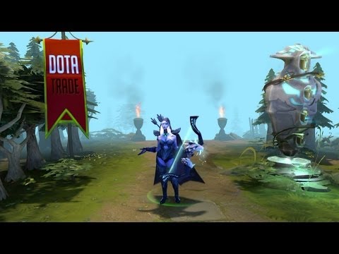 Bow of the Howling Wind Drow Ranger custom animation preview Dota 2
