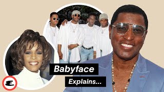 Babyface Talks Working With Whitney Houston, Mary J Blige &amp; Boyz II Men | Explain This | Esquire