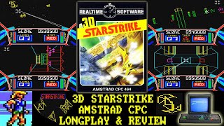 [AMSTRAD CPC] 3D Starstrike - Longplay & Review