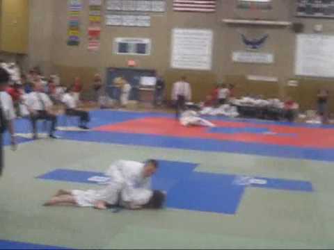 Devin's first Judo win