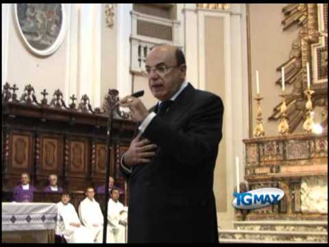 Funerali Gaspari, intervento del figlio Lucio