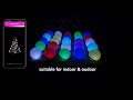 Tuya Catena Luminosa Da Esterno Smart WiFi e Bluetooth Luci a Globo
