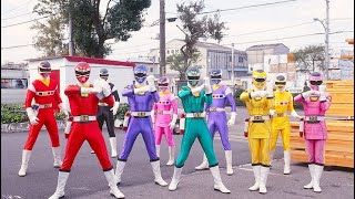 Download lagu Megaranger Carrangers Vs Nejireija & Bowzock mp3