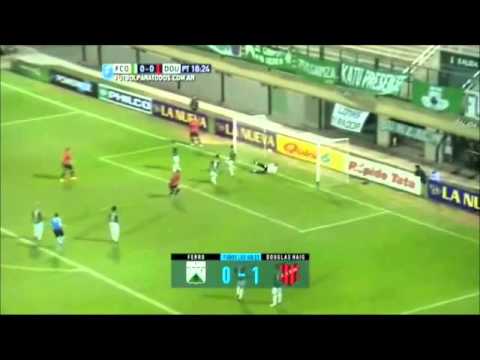Ferro 0 vs Douglas Haig 1 - El Gol!!! Fecha 13 Primera B Nacional 2015