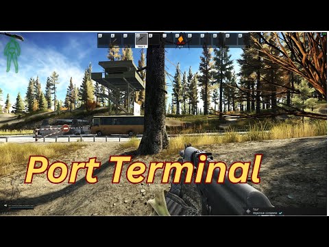 Escape From Tarkov Locate the Entrance to the Port Terminal Tour Story Quest Guide Shoreline Map