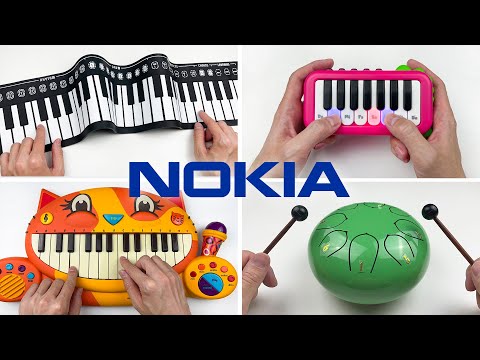 Nokia Ringtone on cool different instruments!