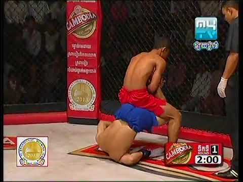 REAL HALF Boston CRAB in Cambodian MMA Fight You Haven't Seen!