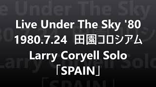 Live Under The Sky '80  Larry Coryell 「SPAIN」