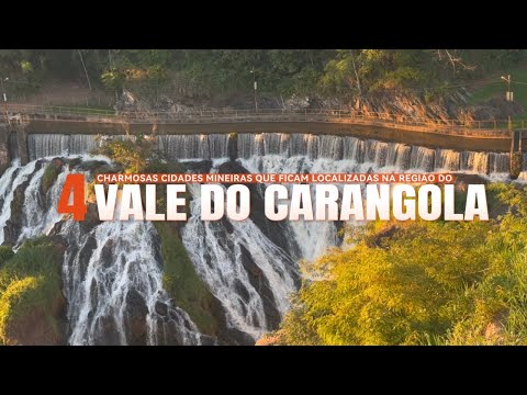 Vale do Rio Carangola - Carangola, Faria Lemos, Pedra Dourada e Tombos