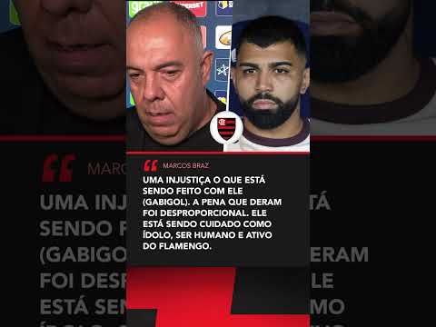 Marcos Braz respondeu sobre a suspensão de Gabigol
