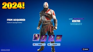HOW TO GET KRATOS SKIN NOW FREE IN FORTNITE!