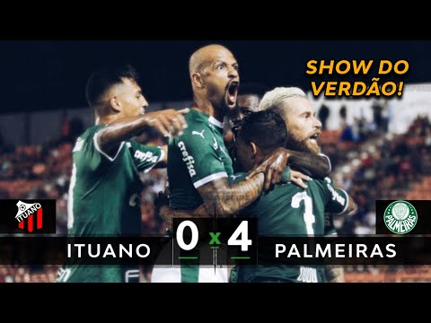 SHOW NA ESTRÉIA | Ituano 0 x 4 Palmeiras - Melhores Momentos (HD) - Paulista 2020