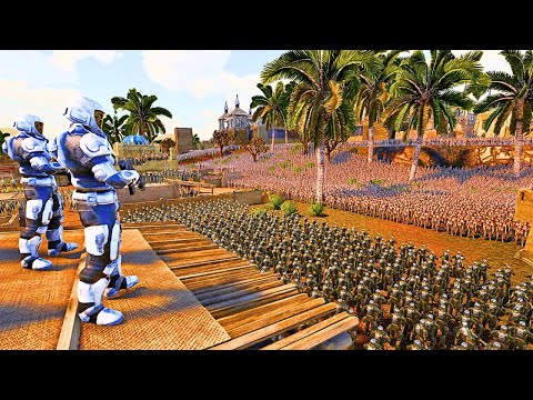 HUMAN ARMY vs 3,000,000 ZOMBIES  INFECTED CITY - Ultimate Epic Battle Simulator 2