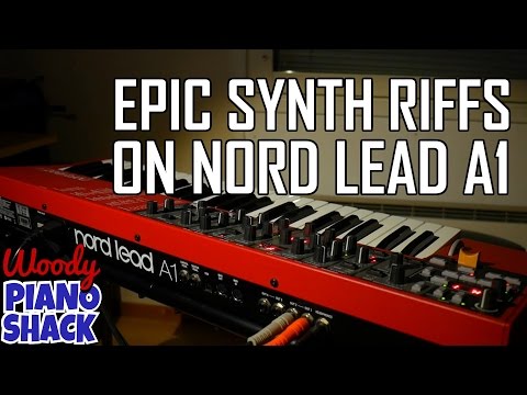 Ten badly played synth hits on Nord Lead A1