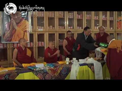 Geshe Ngak Ram Pa graduation ceremony at Gyutoe monastery