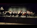West Valley Middle School 8th Grade Orchestra Warm Up for the March 2017 Concert