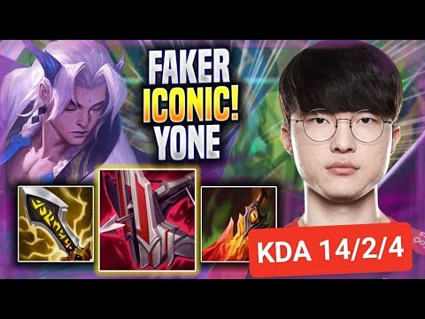 T1 FAKER YONE vs SYLAS ( MID ) Korea Challenger