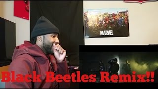 Montana of 300 x Jalyn Sanders x No Fatigue x $avage x TO3 - "BLACK BEATLES (REMIX) Reaction!!