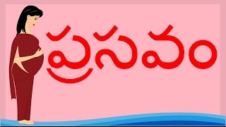 Labour and Delivery  Telugu  ప్రసవం