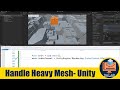 How to Handle mesh with more than 65000 Vertices in Unity