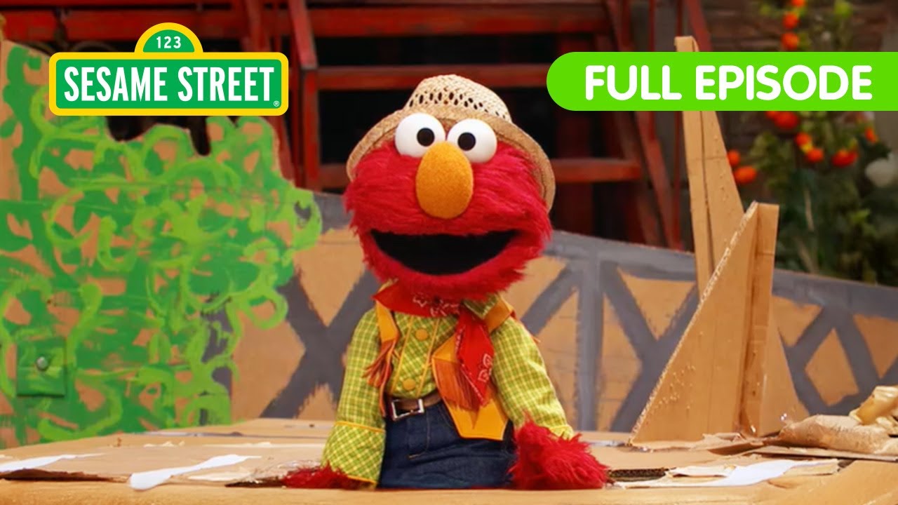 Elmo Visits the Farm on Sesame Street! | THREE Sesame Street Full Episodes
