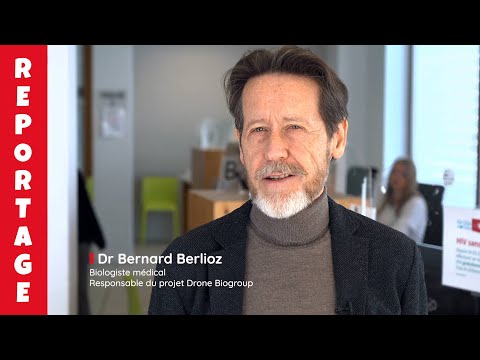 REPORTAGE COMPLET - Découvrez les coulisses du transport d'échantillons par drone !