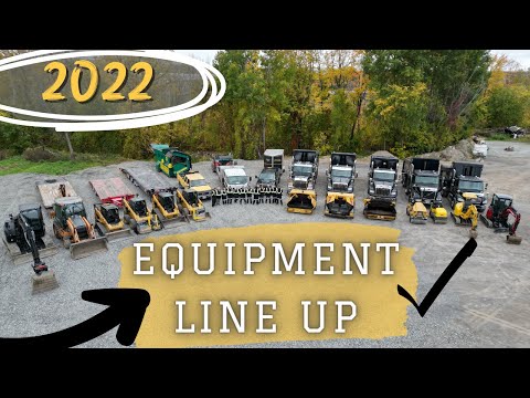 Our 2022 Equipment Line Up