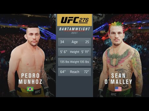 UFC 276: Munhoz vs O'Malley Full Fight Highlights