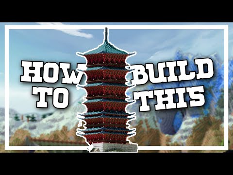 Insane JAPANESE PAGODA Build! Minecraft 1.20 Tutorial