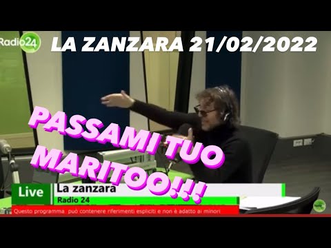 “Ester passami tuo maritooo!” | LA ZANZARA 21/02/2022