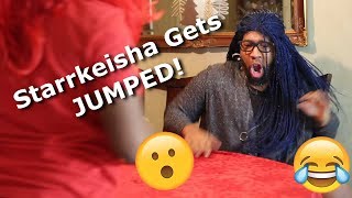 Starrkeisha Gets Jumped! 😂 | Random Structure TV
