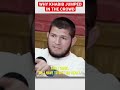 Why Khabib Attacked Dillon Danis Shorts Khabib