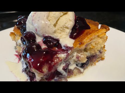 Double Crusted Blueberry Cobbler!!!