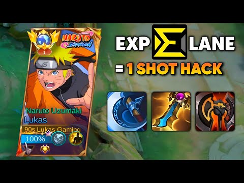 EXP LUKAS ONE SHOT BUILD!! HARD CARRY SOLO RANKED - MLBB