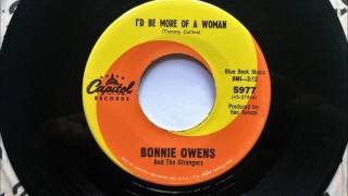 I&#39;d Be More Of A Woman , Bonnie Owens &amp; The Strangers , 1967