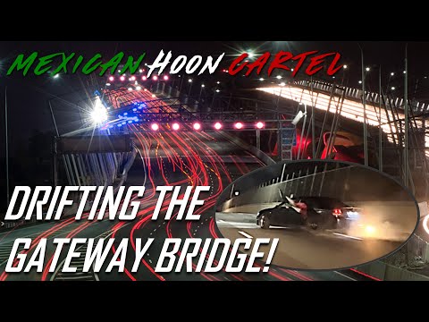 MHC Drifting the Gateway Bridge! XR6 TURBO Illegal Street Drifts