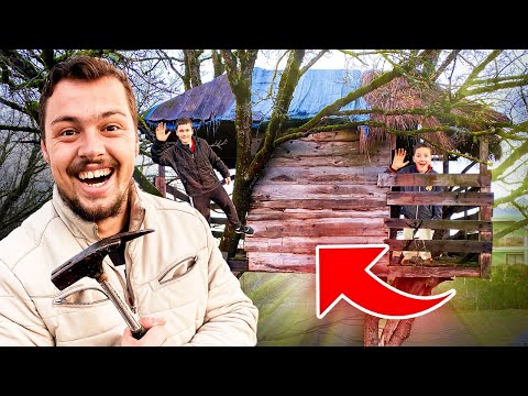 24h u KUĆICI na DRVETU !