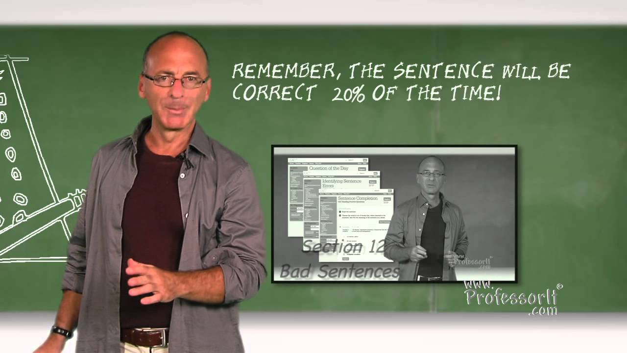 SAT Prep – Identifying Sentence Errors
