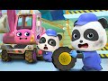 Let S Repair Construction Vehicles Construction Truck Kids Songs BabyBus Cars World