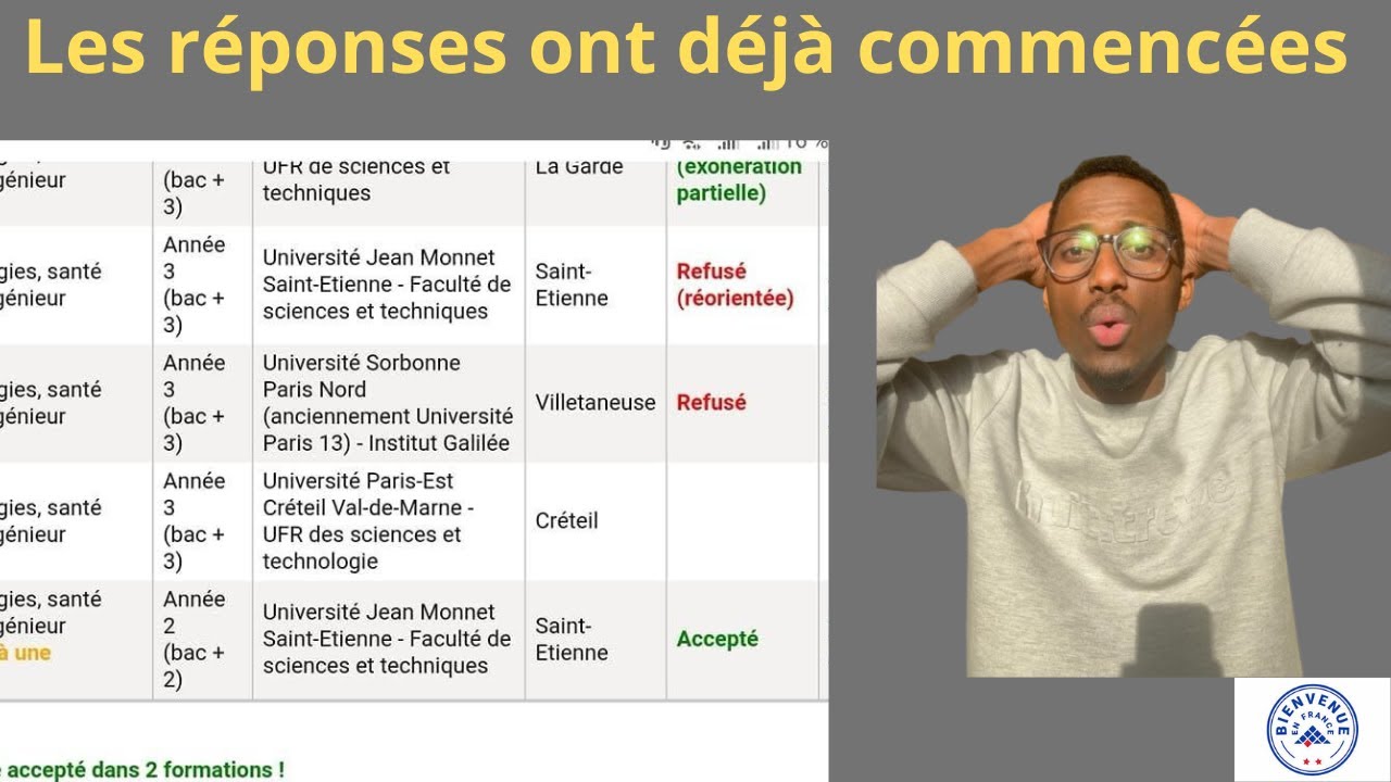 Campus France : Les universités ont déjà commencé à répondre 🇫🇷