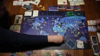 Pandemic Legacy: Season 1 - December Time Lapse *SPOILERS*