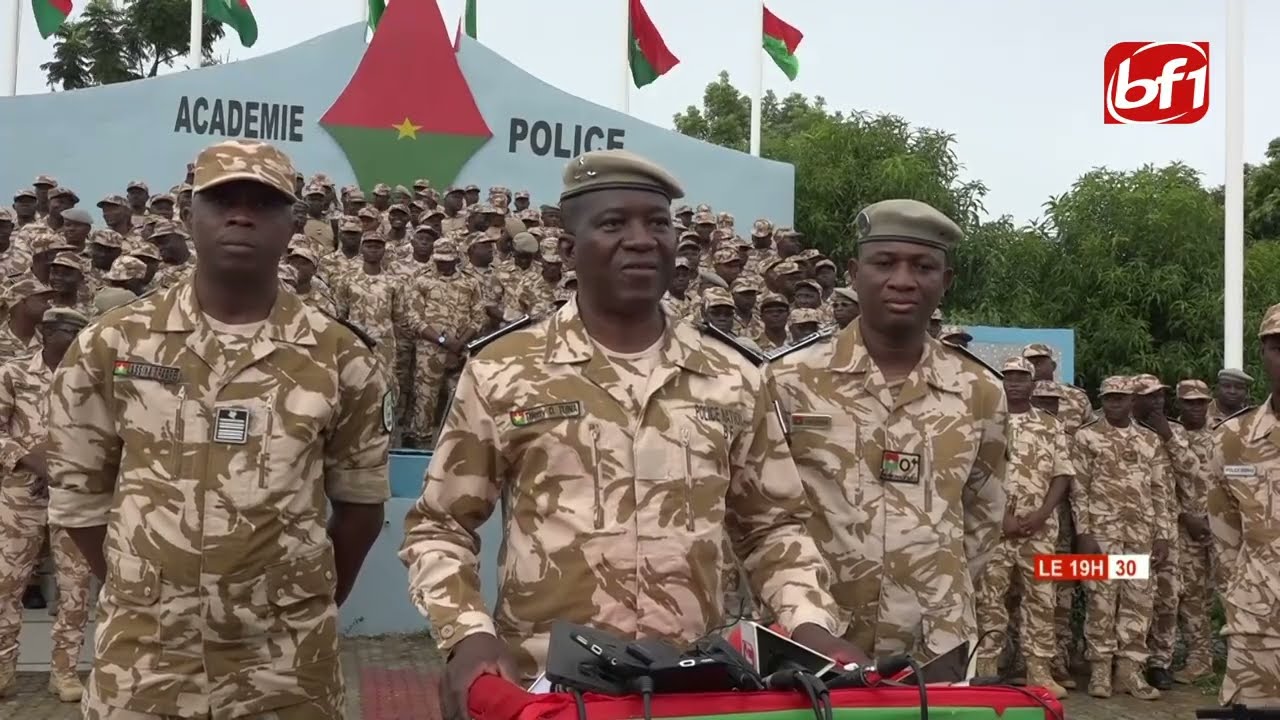 Police nationale Burkina : le programme formation avant grade lancé