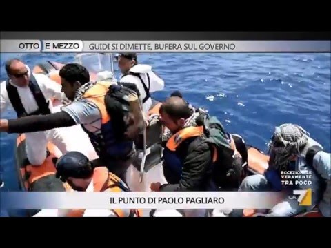 Otto e Mezzo - 31 Marzo 2016 - Pagliaro e l'immigrazione