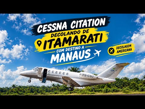 #amazonas #aérea #citation Itamarati x Manaus 