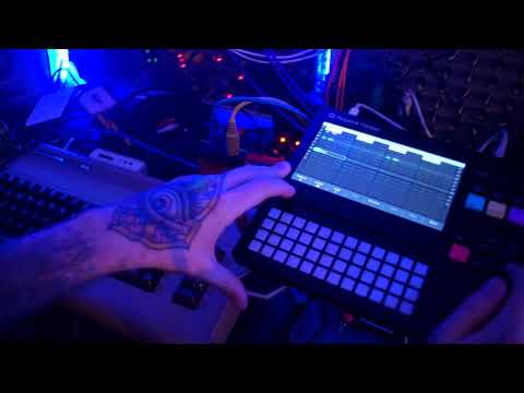 Polyend Tracker, Commodore 64 (dual 6581 + 8580 SID) and YM2149 Synth