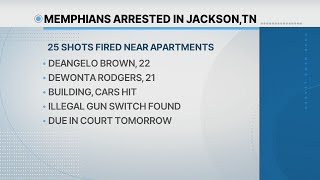 Shooting in Jackson, TN leads to arrest of two Memphis men