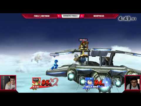 Morpheus (Mega Man) vs 8BitMan (Rob) WFs 12/14/17